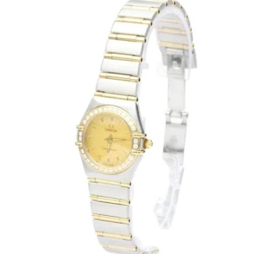 Pre-owned Stainless Steel watches Omega Vintage , Yellow , Dames