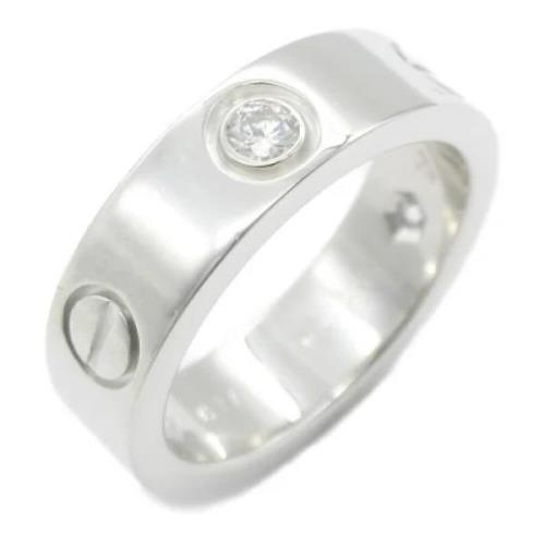 Pre-owned White Gold rings Cartier Vintage , White , Dames