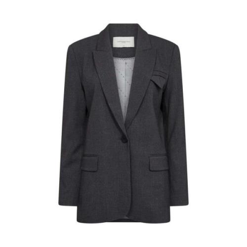 Grijze Blazer Jas Copenhagen Muse , Gray , Dames