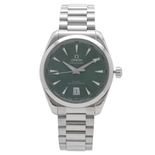 Pre-owned Stainless Steel watches Omega Vintage , Green , Heren