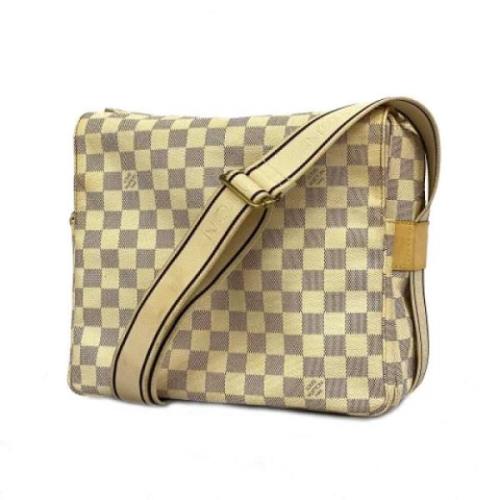 Pre-owned Fabric louis-vuitton-bags Louis Vuitton Vintage , White , Da...