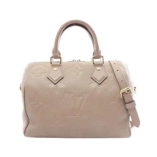 Pre-owned Leather louis-vuitton-bags Louis Vuitton Vintage , Beige , D...