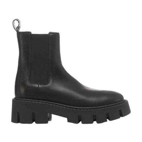 Zwarte Leren Chelsea Enkellaarzen Aw23 Copenhagen Shoes , Black , Dame...