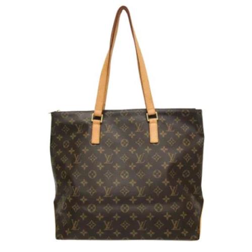 Pre-owned Fabric louis-vuitton-bags Louis Vuitton Vintage , Brown , Da...