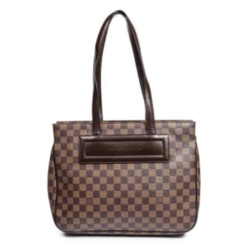 Pre-owned Canvas louis-vuitton-bags Louis Vuitton Vintage , Brown , Da...