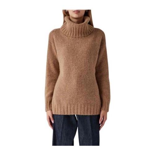 Stijlvolle Gebreide Top Max Mara , Brown , Dames