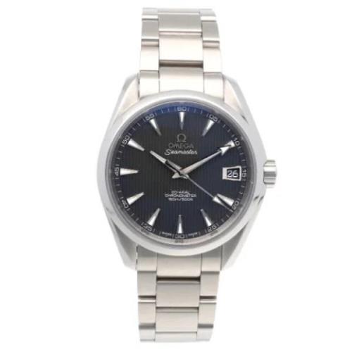 Pre-owned Stainless Steel watches Omega Vintage , Black , Heren