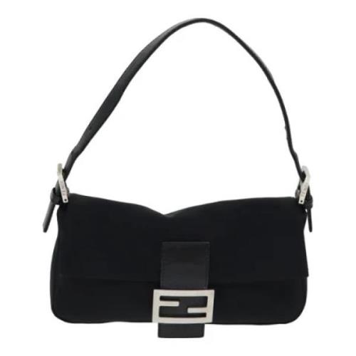 Pre-owned Fabric fendi-bags Fendi Vintage , Black , Dames