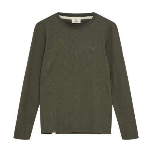 Wafel Longsleeve Tee Anerkjendt , Green , Heren