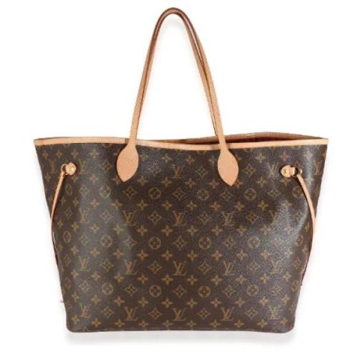 Pre-owned Canvas totes Louis Vuitton Vintage , Brown , Dames