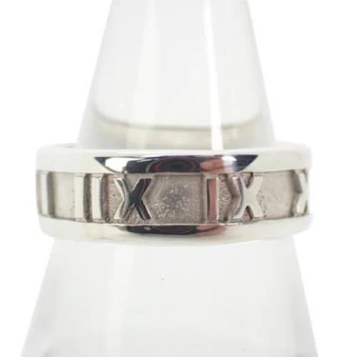 Pre-owned Silver rings Tiffany & Co. Pre-owned , Gray , Dames