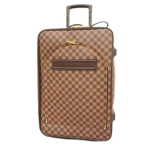 Pre-owned Fabric louis-vuitton-bags Louis Vuitton Vintage , Brown , Da...