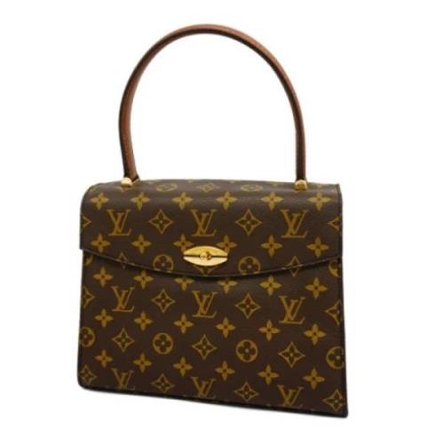 Pre-owned Fabric louis-vuitton-bags Louis Vuitton Vintage , Brown , Da...