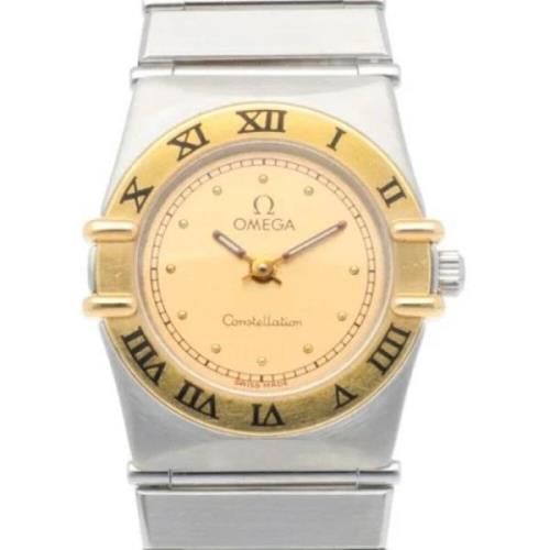 Pre-owned Stainless Steel watches Omega Vintage , Yellow , Dames