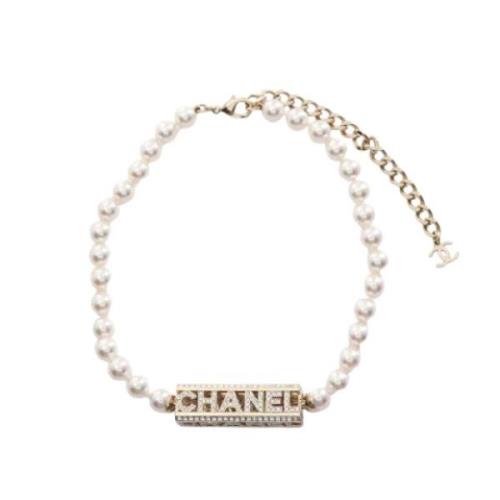 Pre-owned Metal chanel-jewelry Chanel Vintage , Yellow , Dames