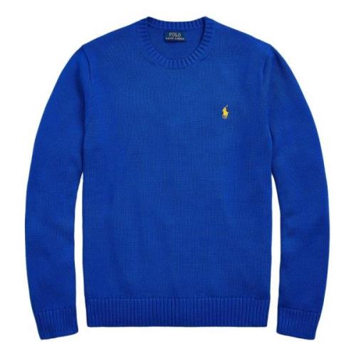 Sapphire Star Gebreide Trui Polo Ralph Lauren , Blue , Heren