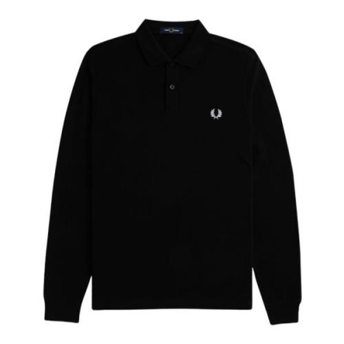 Zwarte T-shirts en Polos Fred Perry , Black , Heren