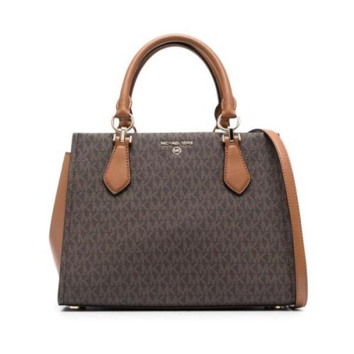 Bruine Casual Tote Tas Michael Kors , Brown , Dames