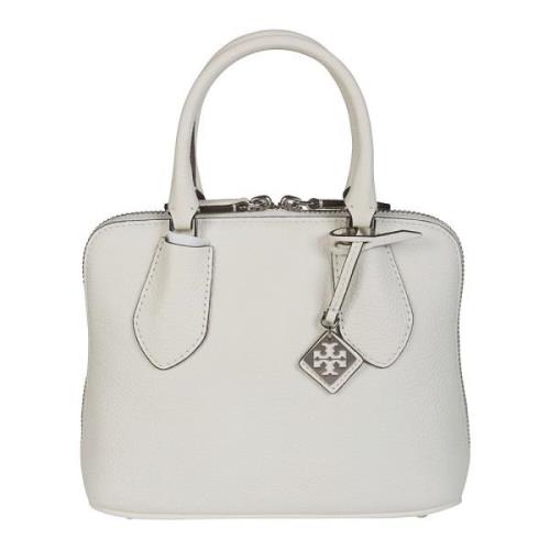 Pebbled Swing Tas Tory Burch , White , Dames