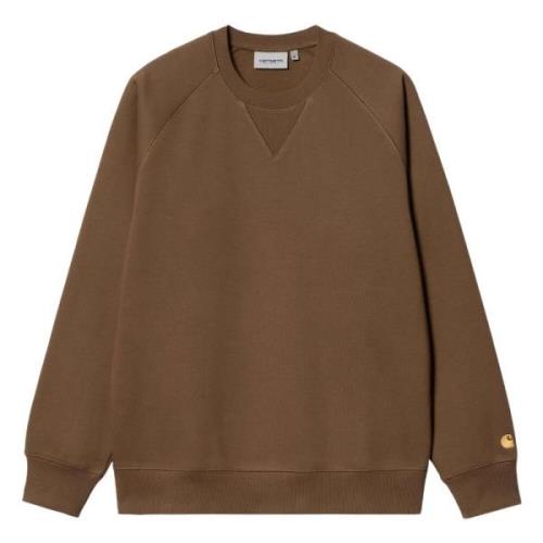 Chase Sweat Hoodie Carhartt Wip , Brown , Heren