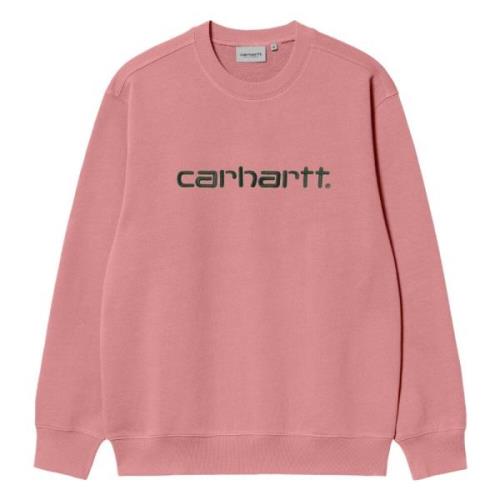 Hoodie Carhartt Wip , Pink , Heren