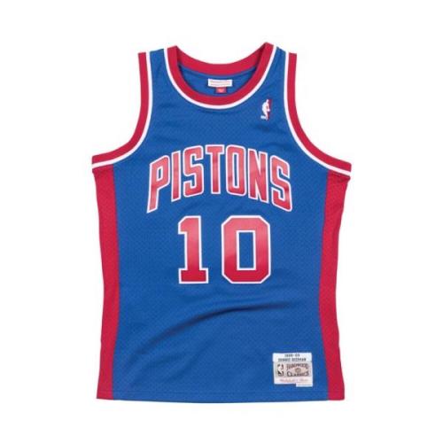 Detroit Pistons NBA Swingman Jersey Mitchell & Ness , Multicolor , Her...