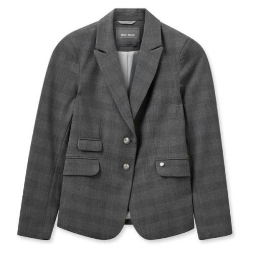 Kimi Sharkskin Blazer MOS Mosh , Gray , Dames