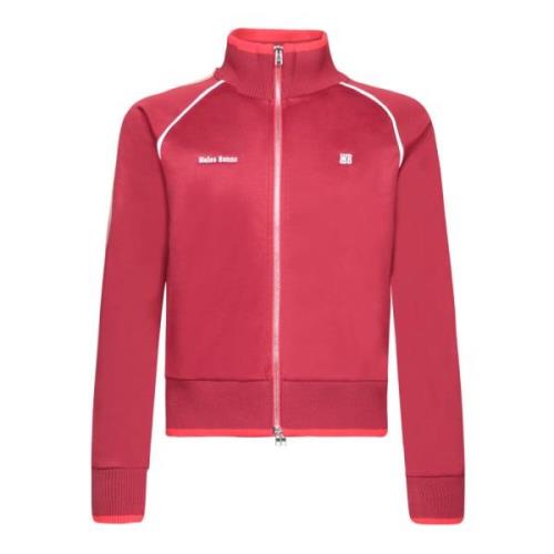 Rode Zip-jas, Sporty-Chic Stijl Wales Bonner , Red , Heren