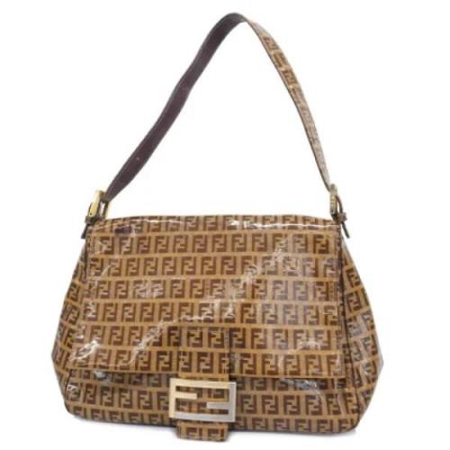 Pre-owned Canvas fendi-bags Fendi Vintage , Brown , Dames