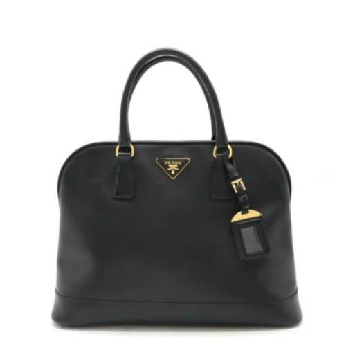 Pre-owned Leather prada-bags Prada Vintage , Black , Dames