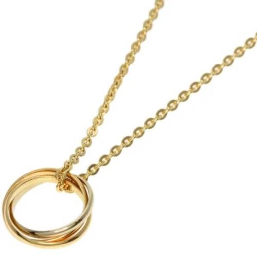 Pre-owned Yellow Gold necklaces Cartier Vintage , Yellow , Dames