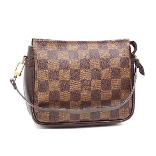 Pre-owned Fabric louis-vuitton-bags Louis Vuitton Vintage , Brown , Da...