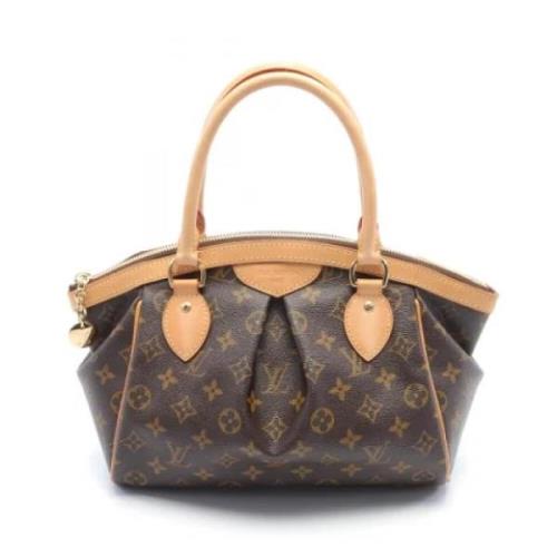 Pre-owned Leather louis-vuitton-bags Louis Vuitton Vintage , Brown , D...