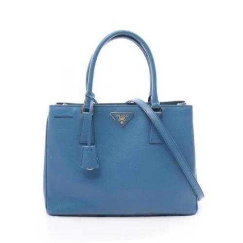 Pre-owned Fabric prada-bags Prada Vintage , Blue , Dames