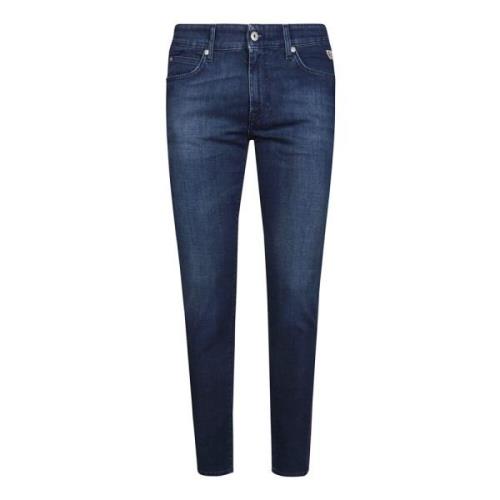 Elite Skinny Jeans voor Mannen Roy Roger's , Blue , Heren