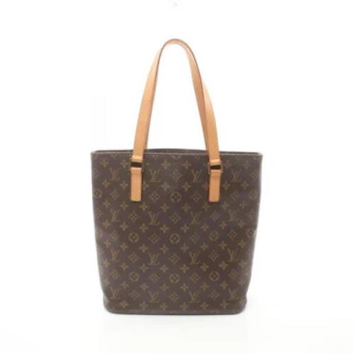 Pre-owned Leather louis-vuitton-bags Louis Vuitton Vintage , Brown , D...