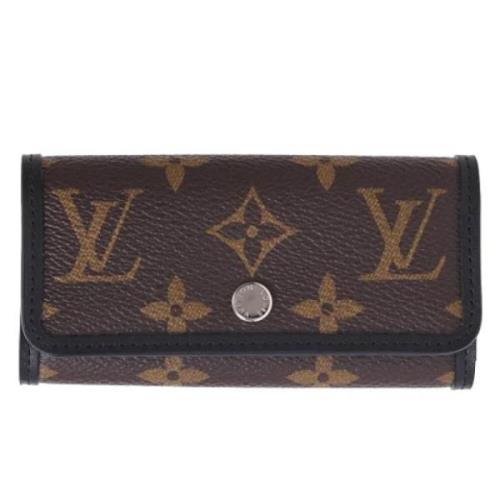 Pre-owned Fabric key-holders Louis Vuitton Vintage , Brown , Dames