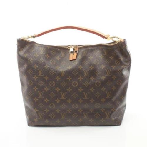 Pre-owned Leather louis-vuitton-bags Louis Vuitton Vintage , Brown , D...