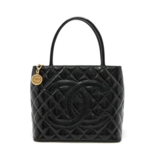 Pre-owned Fabric chanel-bags Chanel Vintage , Black , Dames