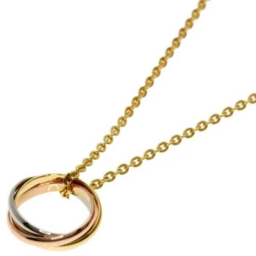 Pre-owned Yellow Gold necklaces Cartier Vintage , Yellow , Dames