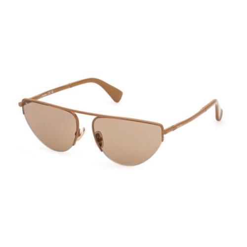 Mm0122 45E Sunglasses Max Mara , Brown , Dames