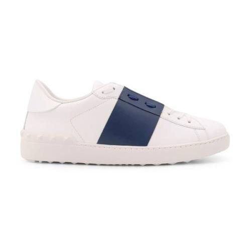 Witte Sneakers met Rubberen Studs Valentino Garavani , White , Heren