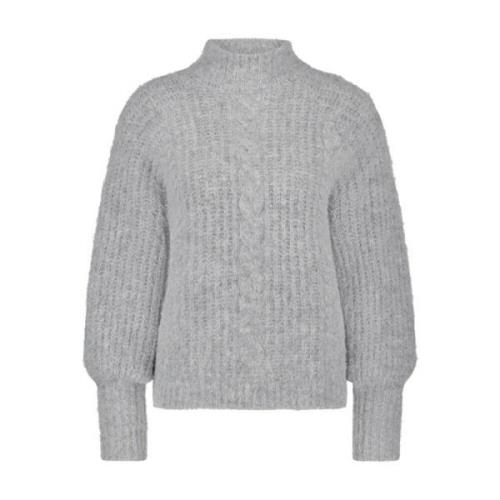 Hoge Hals Jumper Pullover Tramontana , Gray , Dames