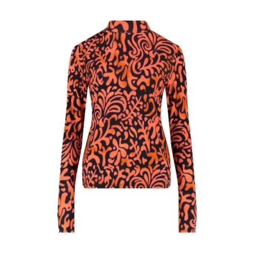 Lange Mouw Top Jane-Ls Harper & Yve , Orange , Dames