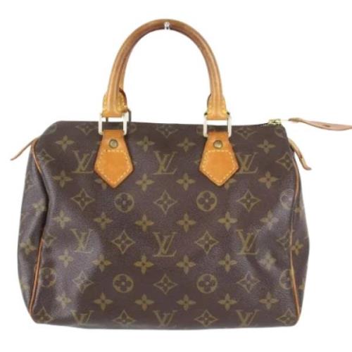 Pre-owned Canvas louis-vuitton-bags Louis Vuitton Vintage , Brown , Da...