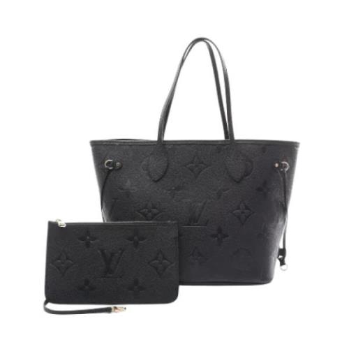 Pre-owned Leather louis-vuitton-bags Louis Vuitton Vintage , Black , D...