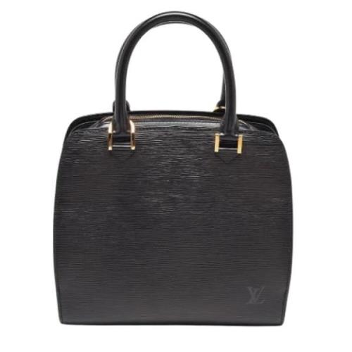 Pre-owned Leather louis-vuitton-bags Louis Vuitton Vintage , Black , D...