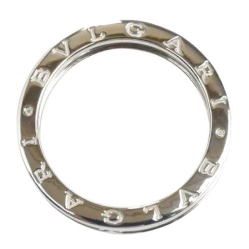 Pre-owned White Gold rings Bvlgari Vintage , Gray , Heren