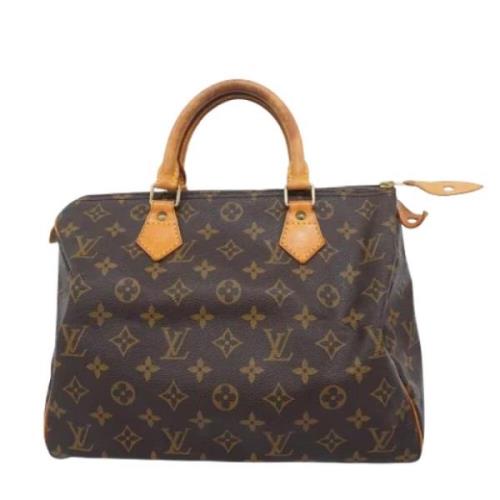 Pre-owned Fabric louis-vuitton-bags Louis Vuitton Vintage , Brown , Da...