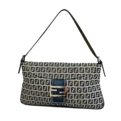 Pre-owned Nylon fendi-bags Fendi Vintage , Blue , Dames